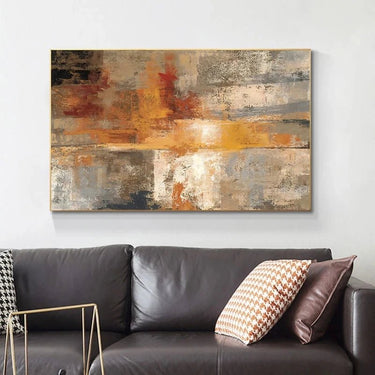 Vibrant Modern Abstract Canvas Wall Art – Bold Colors & Contemporary Style - InspiredGrabs.com